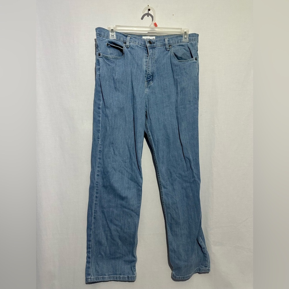 Saddlebred Men’s Light Blue Straight-Leg Jeans Size 34x30